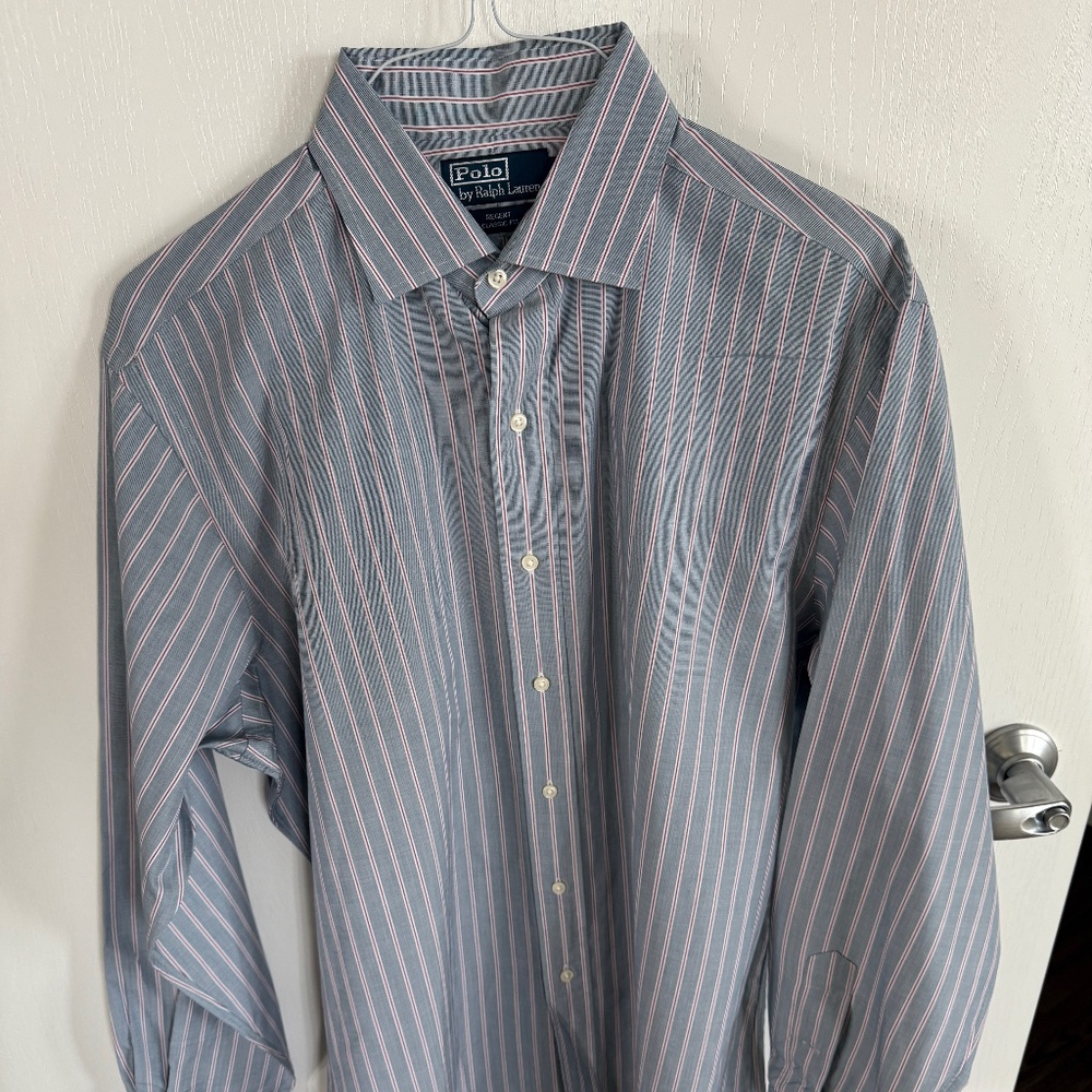 Polo Ralph Lauren "Regent" Classic Fit: 16.5 x 34/35